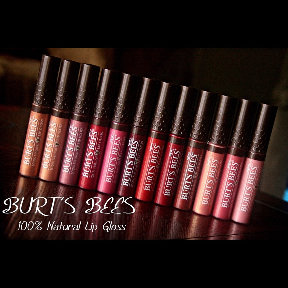 Burts bees all natural lipgloss 0.2 oz; set